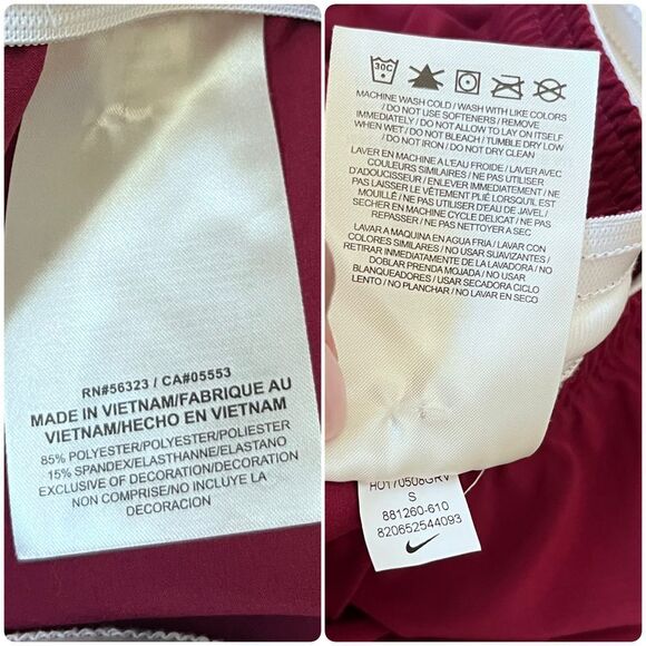 Nike Women's Stock Club Speed Kilt 2.0 Mini Skirt Small Style 881260-61 - Picture 8 of 9